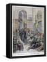 Italian Emigrants at the Gare Saint-Lazare, Paris, 1896-Henri Meyer-Framed Stretched Canvas