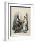 Italian Explorer Christopher Columbus in the Monastery of La Rabida, Spain, 1485-null-Framed Giclee Print