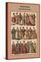 Italian Fashion End of the XV Century-Friedrich Hottenroth-Stretched Canvas