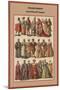 Italian Fashion End of the XV Century-Friedrich Hottenroth-Mounted Art Print