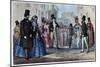 Italian Fashion in the 19Th Century-Stefano Bianchetti-Mounted Giclee Print