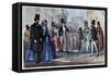 Italian Fashion in the 19Th Century-Stefano Bianchetti-Framed Stretched Canvas