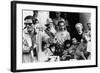 Italian Film Maker Pier Paolo Pasolini, Directs Villagers Appearing as Extras in 'Decameron'-null-Framed Photo