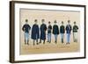 Italian Financiers in Full Uniforms, 1885-null-Framed Giclee Print