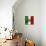 Italian Flag And Venice-Petrafler-Art Print displayed on a wall