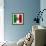 Italian Flag And Venice-Petrafler-Framed Art Print displayed on a wall