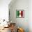 Italian Flag And Venice-Petrafler-Framed Art Print displayed on a wall