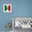 Italian Flag And Venice-Petrafler-Framed Art Print displayed on a wall