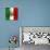 Italian Flag And Venice-Petrafler-Art Print displayed on a wall