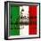 Italian Flag And Venice-Petrafler-Framed Art Print