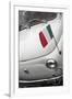 Italian Flag on Fiat 500 Car, Rome, Lazio, Italy, Europe-Stuart Black-Framed Photographic Print