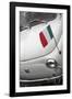 Italian Flag on Fiat 500 Car, Rome, Lazio, Italy, Europe-Stuart Black-Framed Photographic Print