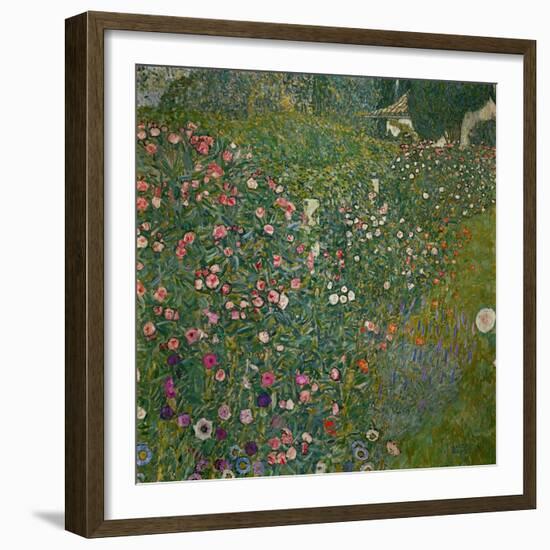 Italian Garden Landscape, 1917-Gustav Klimt-Framed Giclee Print