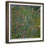 Italian Garden Landscape, 1917-Gustav Klimt-Framed Giclee Print