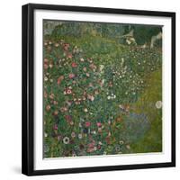 Italian Garden Landscape, 1917-Gustav Klimt-Framed Giclee Print