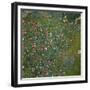 Italian Garden Landscape, 1917-Gustav Klimt-Framed Giclee Print