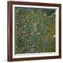 Italian Garden Landscape, 1917-Gustav Klimt-Framed Giclee Print