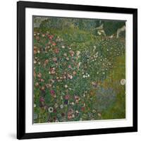 Italian Garden Landscape, 1917-Gustav Klimt-Framed Giclee Print