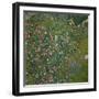 Italian Garden Landscape, 1917-Gustav Klimt-Framed Giclee Print