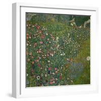 Italian Garden Landscape, 1917-Gustav Klimt-Framed Giclee Print