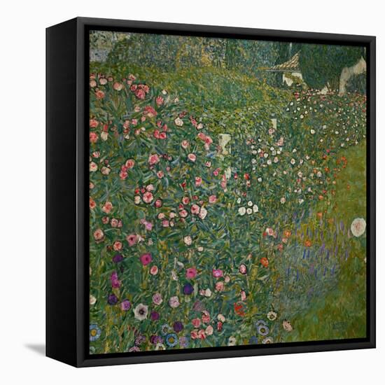 Italian Garden Landscape, 1917-Gustav Klimt-Framed Stretched Canvas