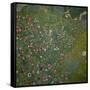 Italian garden landscape. Oil on canvas.-Gustav Klimt-Framed Stretched Canvas