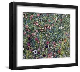 Italian Garden Landscape-Gustav Klimt-Framed Giclee Print