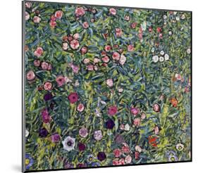 Italian Garden Landscape-Gustav Klimt-Mounted Giclee Print