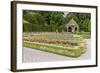 Italian Garden of Glamis Castle, Angus, Scotland-phbcz-Framed Photographic Print