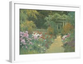 Italian Garden-Allan Myndzak-Framed Art Print