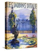 Italian Gardens-Vintage Apple Collection-Stretched Canvas