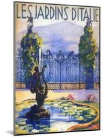 Italian Gardens-Vintage Apple Collection-Mounted Giclee Print