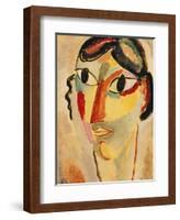 Italian Girl, 1918-Alexej Von Jawlensky-Framed Giclee Print