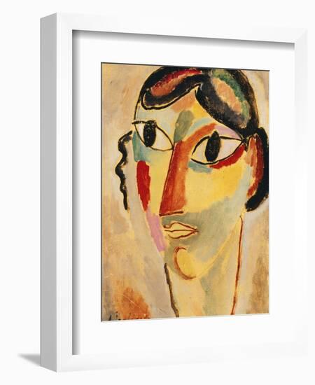 Italian Girl, 1918-Alexej Von Jawlensky-Framed Giclee Print