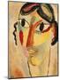 Italian Girl, 1918-Alexej Von Jawlensky-Mounted Giclee Print