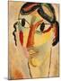 Italian Girl, 1918-Alexej Von Jawlensky-Mounted Giclee Print