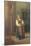 Italian Girl in Church-Edwin Bale-Mounted Giclee Print