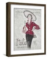 Italian Glamour-Chad Barrett-Framed Art Print