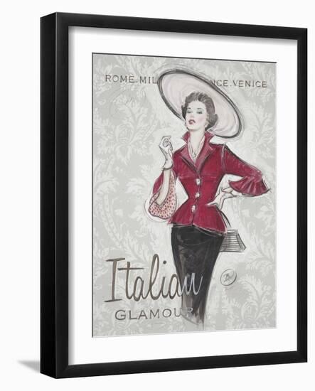 Italian Glamour-Chad Barrett-Framed Art Print