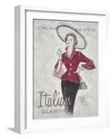 Italian Glamour-Chad Barrett-Framed Art Print