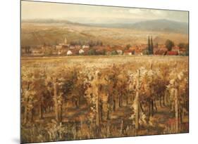 Italian Golden Vineyard-K^ Adams-Mounted Art Print