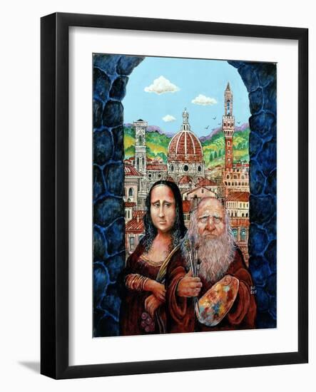 Italian Gothic-Bill Bell-Framed Giclee Print