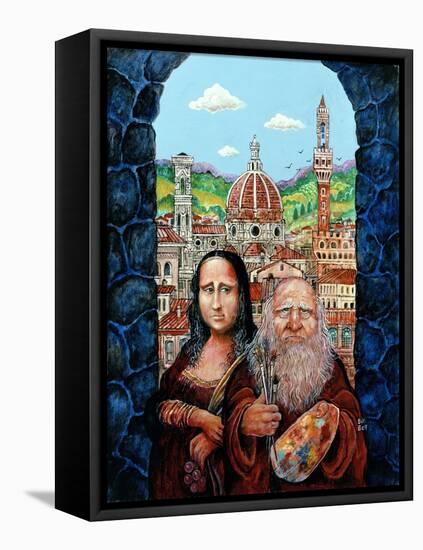 Italian Gothic-Bill Bell-Framed Stretched Canvas
