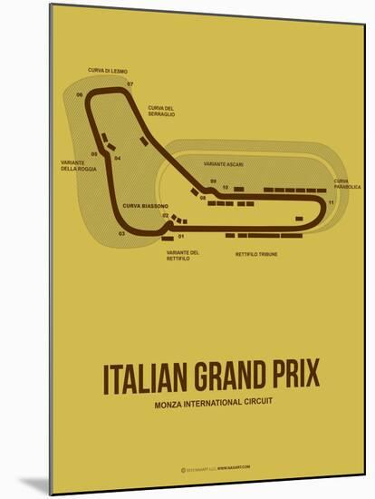 Italian Grand Prix 1-NaxArt-Mounted Art Print