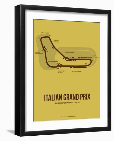 Italian Grand Prix 1-NaxArt-Framed Art Print