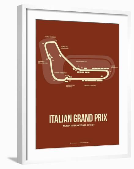 Italian Grand Prix 3-NaxArt-Framed Art Print