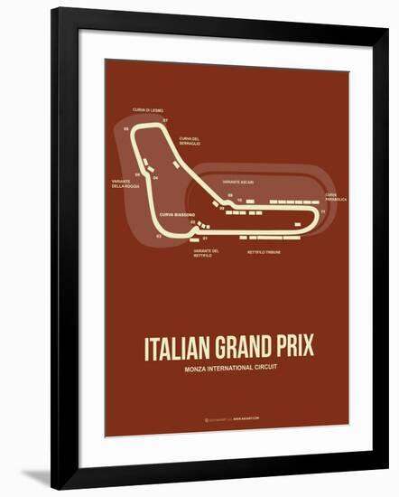 Italian Grand Prix 3-NaxArt-Framed Art Print