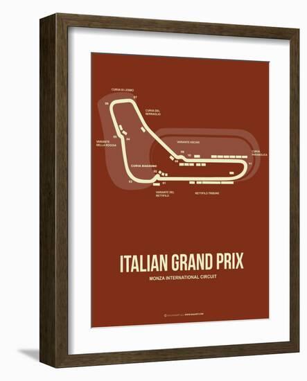 Italian Grand Prix 3-NaxArt-Framed Art Print