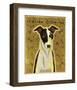 Italian Greyhound (Black & White)-John Golden-Framed Giclee Print