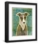 Italian Greyhound (White & Grey)-John Golden-Framed Giclee Print